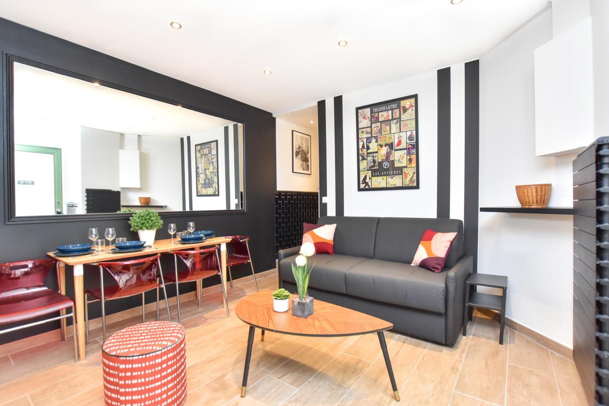 Appartement Cosy - 1br-4p - Republique
